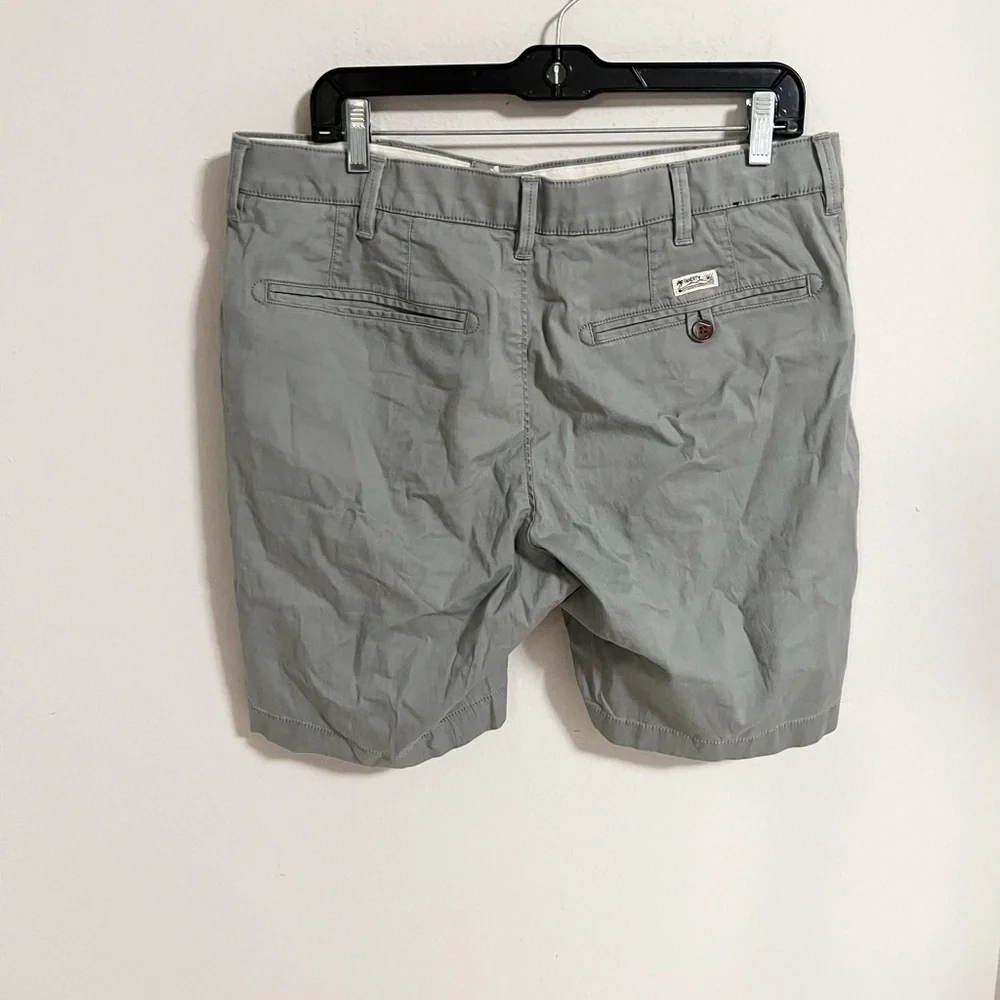 NWT Faherty Island Life 9” Inseam Shorts Blue Gray Size 34